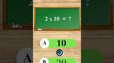 Đố bạn đáp án là gì ? #shortvideo #maths #education