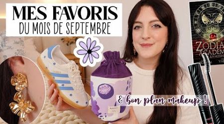 Mes favoris du mois de SEPTEMBRE : trouvailles lifestyle, BON PLAN makeup &amp; du nouveau ❤️