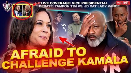 All The Smoke?! Two Grown Gangstas Looked Afraid To CHALLENGE KAMALA | VP Debate Live