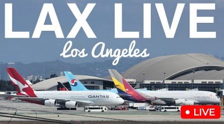 LAX LIVE | KLAX | LOS ANGELES INTERNATIONAL AIRPORT PLANE SPOTTING LIVE TUESDAY