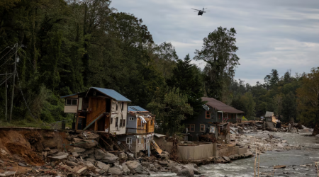 Rescuers scour North Carolina mountains for survivors cut off by Hurricane Helene