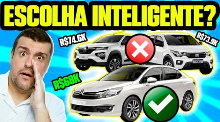 SÓ BURRO NÃO ENXERGA? CARROS MELHORES + BARATOS que KWID E MOBI: COMPLETOS, CONFIÁVEIS e SEMINOVOS!