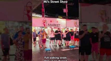 Phuket patong beach walking street road show #viralvideo #dance #phuketthailand #thailand