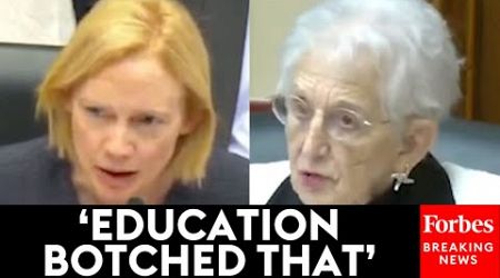 ‘I Was Shocked To Hear…’: Virginia Foxx Grills Witnesses About Education Department&#39;s FAFSA Failures