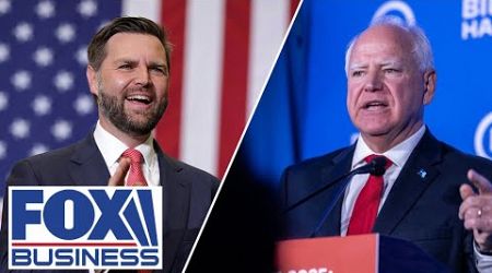 LIVE: JD Vance, Tim Walz campaign on day after VP debate