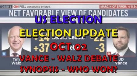 US Politics Election Extra: Vance - Walz Debate Summary. Who Won?