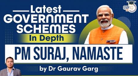 NAMASTE Scheme and PM SURAJ portal - Latest Government Schemes 2024 by Dr Gaurav Garg