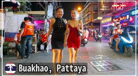 Crossing Pattaya&#39;s Buakhao Road. updated on September 28, 2024.