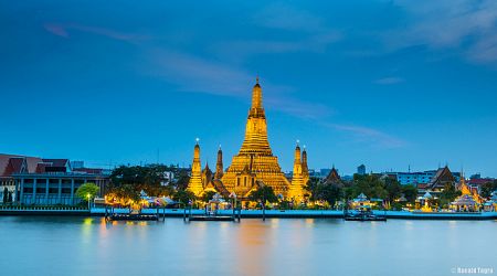 United / All Nippon Airways: Dallas – Bangkok, Thailand. $827. Roundtrip, including all Taxes