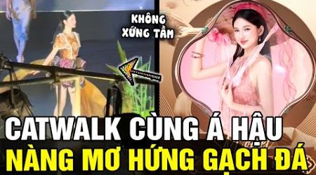 Mxh TRANH CÃI gay gắt khi NÀNG MƠ lên sàn catwalk ngang hàng với siêu mẫu Hoàng Thuỳ | TB TREND