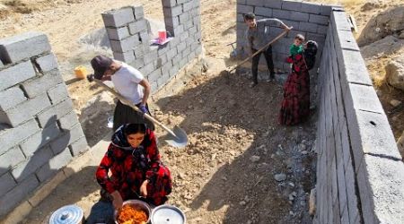 Building a New Home, Cooking Spaghetti with Amir&#39;s Daughter! 