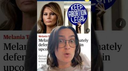 Melania being pro-choice was not on my bingo card #politics #shocking #feminism #democrat #liberal