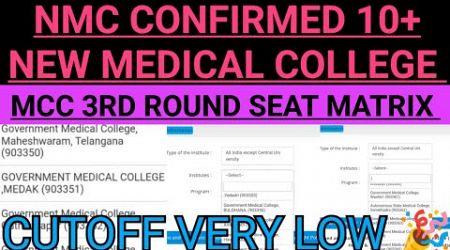 10+ New Medical College Confirmed by NMC 