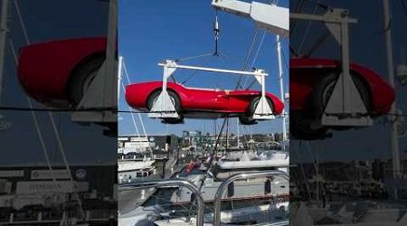 Engineered a Custom Aluminum Lifting Mechanism to Deploy Vehicles to and From a Mega Yacht