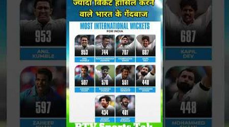 Most international wickets for India |#anilkumble #rashwin #ravindrajadeja #jaspritbumrah