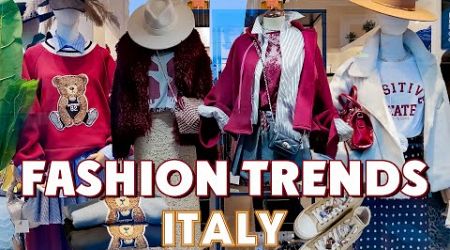 ITALY | WHAT FSAHION TRENDS TO ADD TO YOUR STYLISH WARDROBE IN FALL 2024