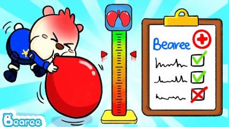 Bearee&#39;s Healthy Check | Fun Cartoon | Good Habits | Education Cartoon for Kids | Bearee and Bonnie