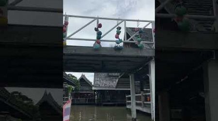 Floating market pattaya thailand 