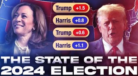 What&#39;s REALLY Happening In The 2024 Election? (TRUMP V. HARRIS ACCURATE ELECTION MAP)