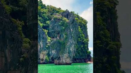 #travel #thailand Longtail Boattrip to the legendary James Bond Island Phang Nga Bay #phuket