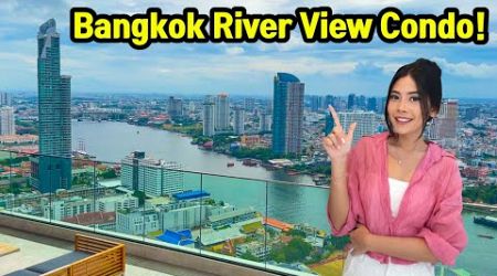 Amazing facilities &amp; River view!!! Touring a Brand-New Bangkok Condo in Thailand