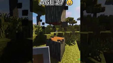 How To Escape Popular Traps at different Ages #meme #minecraft #shorts