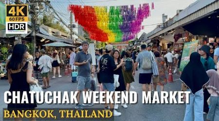 [BANGKOK] Chatuchak Weekend Market &quot;Exploring The World&#39;s LARGEST Outdoor Market&quot;| Thailand [4K HDR]