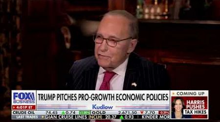 President Trump Sits Down with Larry Kudlow of Fox Business