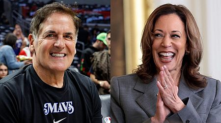 Mark Cuban and other business titans are trying to woo conservative-leaning swing voters to support Kamala Harris