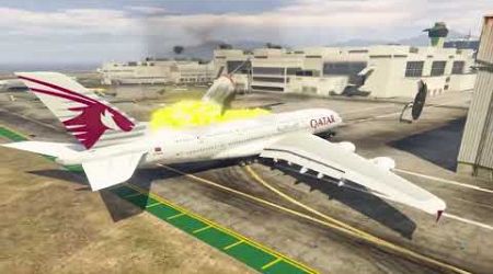 Irani Fighter Jets &amp; Tanks Attack on Israeli International &amp; Military Airport of Tel-Aviv - GTA 5