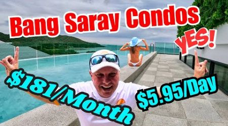 BEACHSIDE Condos for UNDER $6.00/Day!?! Yes, LIVE Near PATTAYA From $181/Month!