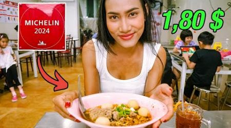 The CHEAPEST MICHELIN RESTAURANT in the WORLD? Bangkok, THAILAND