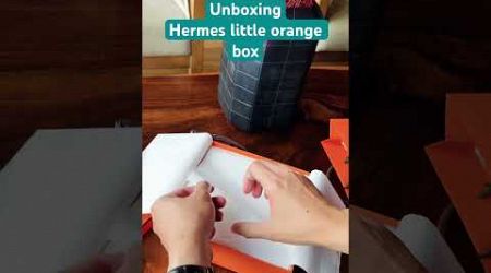 Unboxing Little Haul.Hermes Orange Box#hermes #orangebox #unboxing #luxurylifestyle #bangkok