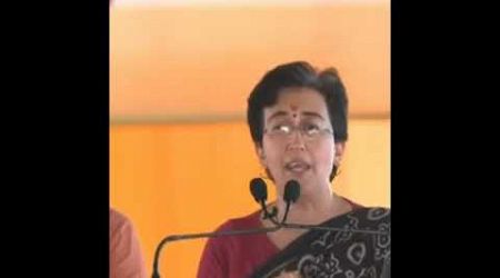 AAP leader Atishi said that Kejriwal has ruined government schools #atishi #arvindkejriwal