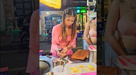 Amazing Skill-Puy Roti Lady in Bangkok Thailand | Puy Roti Lady #puyrotilady