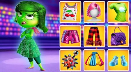 Inside Out 2: Disgust Glow Up Into Popular Girl!