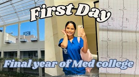 Medical college එකේ Final Year එකේ පළවෙනි දවස 