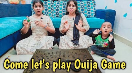 Come let&#39;s play Ouija board game | comedy video | funny video | Prabhu Sarala lifestyle