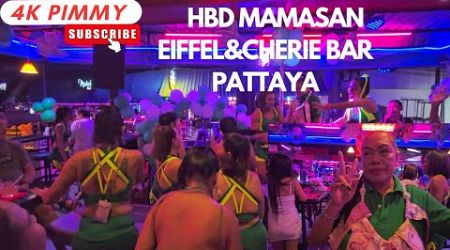 HBD Party Mamasan Eiffel&amp;Cherie bar Pattaya soi made in Thailand