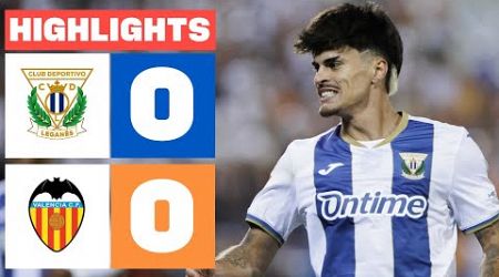 CD LEGANÉS 0 - 0 VALENCIA CF | RESUMEN LALIGA EA SPORTS