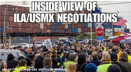 Behind the Scenes of the International Longshoreman&#39;s and US Maritime Alliance Negotiations