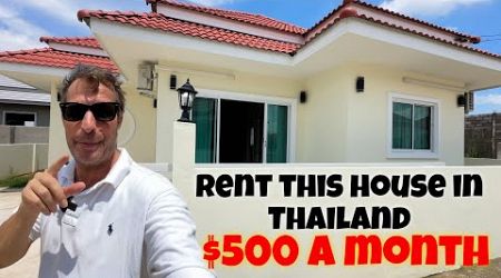 Rent a Brand New 3-Bedroom House for Only $500 a Month in Hua Hin, Thailand