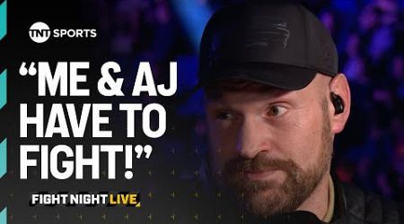 Tyson Fury on Oleksandr Usyk rematch, Daniel Dubois, and a fight with Anthony Joshua 