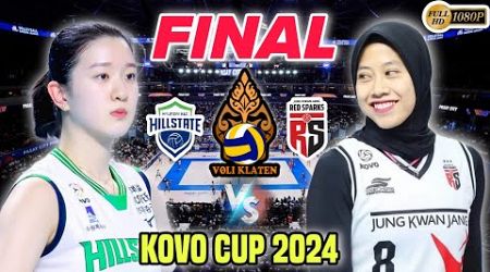 LIVE FINAL RED SPARKS VS HYUNDAI HILLSTATE | KOVO CUP 2024