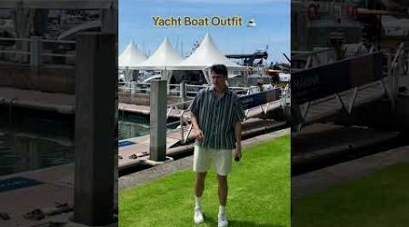 yacht boat outfit check #outfit #yacht #look #model #models