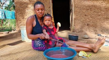 Typical Real Village Morning Routine Lifestyle #cooking village food for Breakfast Traditionally