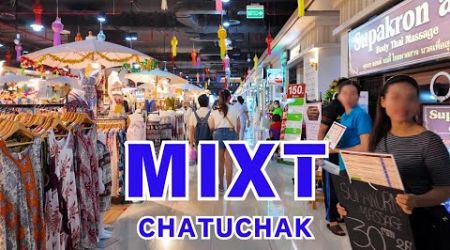 [4K UHD] Walking Inside Mixt Chatuchak Bangkok | Best Shopping Mall for Tourists in Bangkok