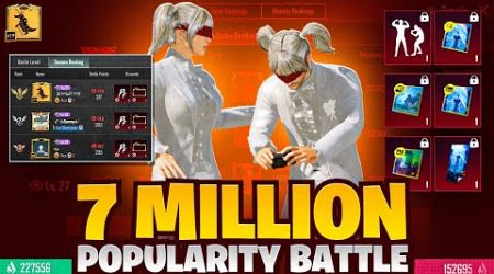 Pk1 To Pk3 Popularity Battle Journey - 7 Million Popularity Snipe - How To Win Popularity Battle