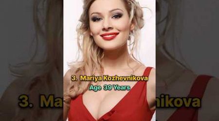 Top 10 most beautiful russian actress with their age #youtubeshorts #trendingshorts #beautiful #new