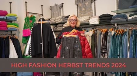 High Fashion Herbst Trends 2024 mit Jutta Nestler